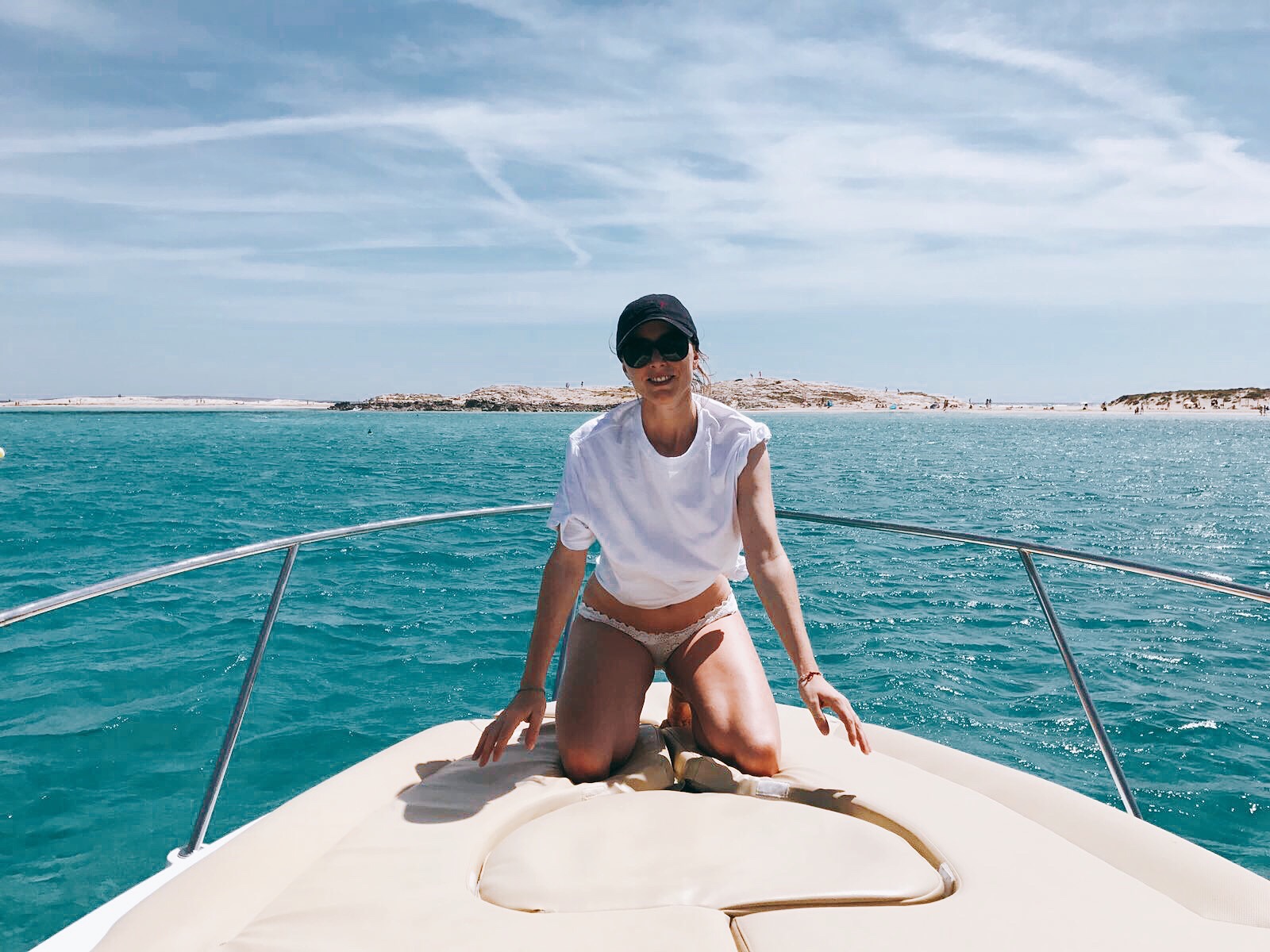 alquiler barcos Ibiza llegada a esplamador